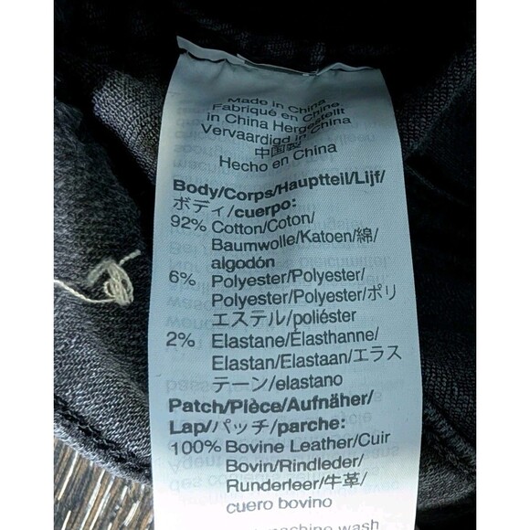 Madewell Perfect Vintage Jeans Women Straight Slim Rip Knee Gray 26 - Picture 7 of 10